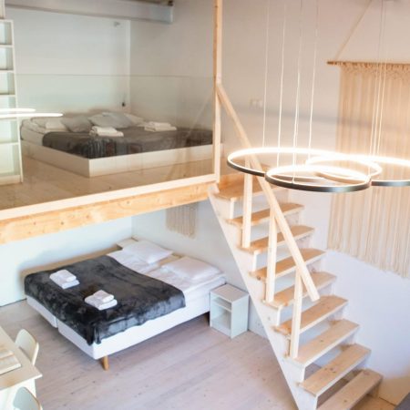 Didysis dviaukštis liukso klasės šeimyninis loftas Nr. 16